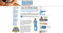 Desktop Screenshot of massage-exam.com